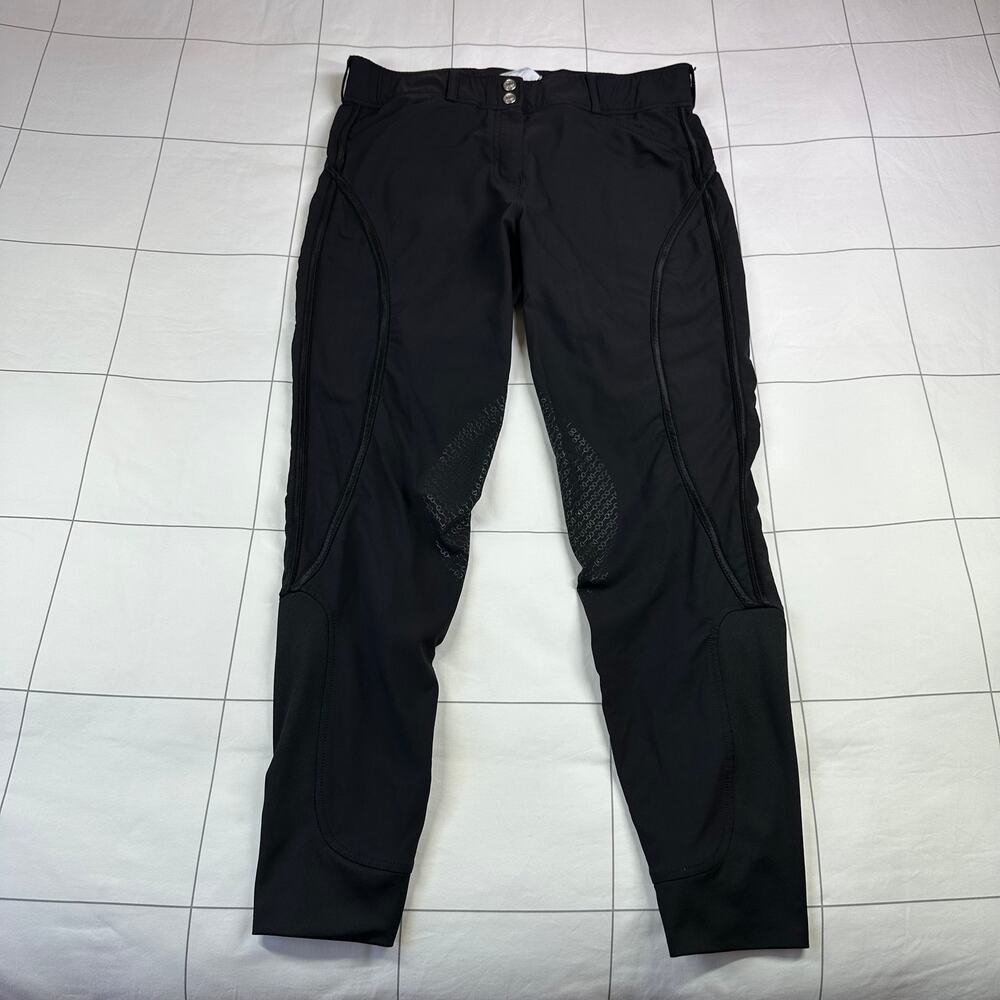Dover Saddlery Riding Breeches Womens 30 Black Equestrian Horseback Stretch Pant